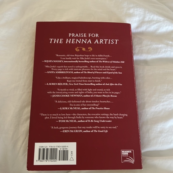 Novel/Book: The Henna Artist - Picture 7 of 7